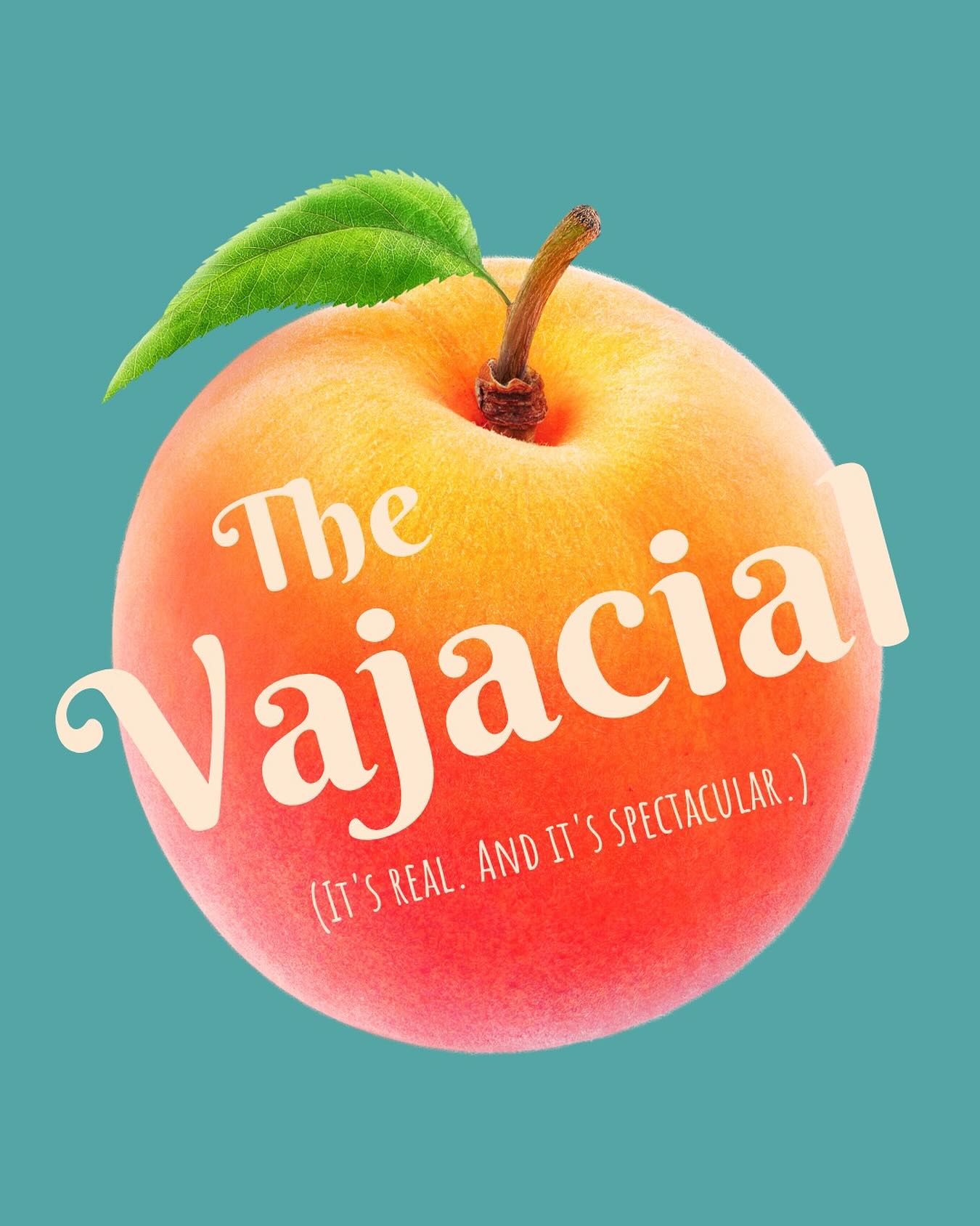 Maybe you’ve heard of her... or maybe you haven’t. Meet The Vajacial! She’s the best clean beauty exfoliating and hydrating treatment around for a smooth bikini line! Plus she helps create an even tone. Pop by to try one ✨🍑✨