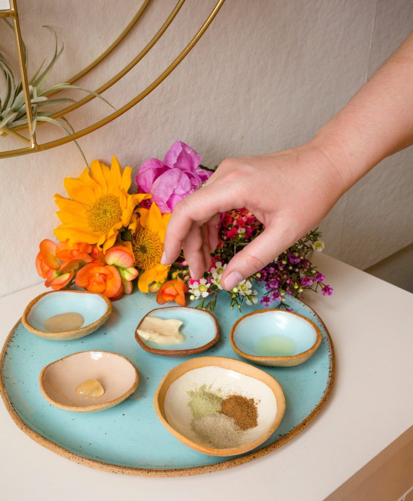 clean beauty facial products, facials, spa